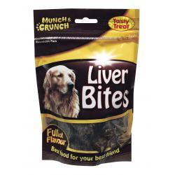 Munch & Crunch Liver Bites 125g - Ormskirk Pets