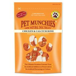 Pet Munchies Chicken & Calcium Bone 100g - Ormskirk Pets