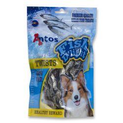 Antos Fish Dog Light Twist 100g - Ormskirk Pets