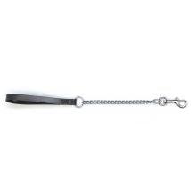 Ancol Chain Lead Heavy Black 75-80cm - Ormskirk Pets