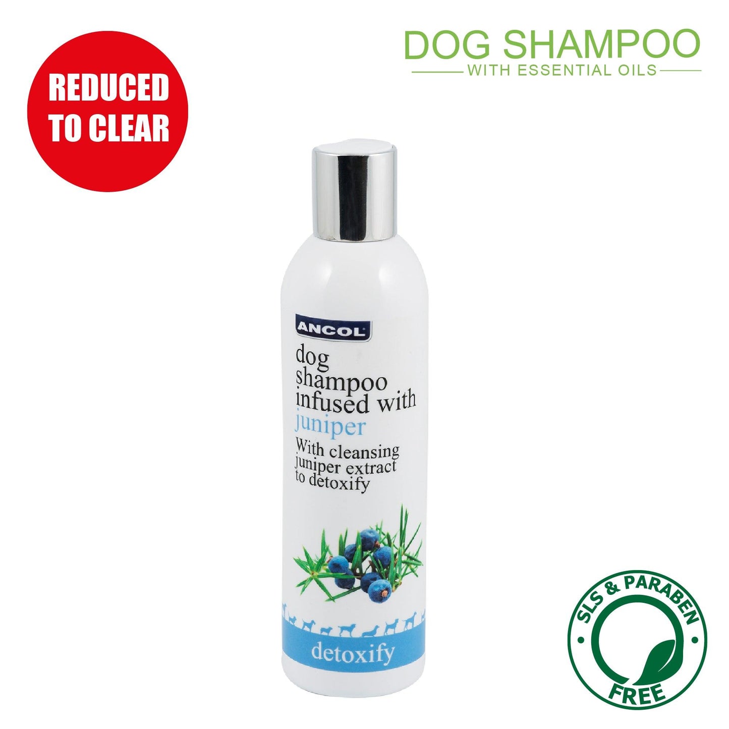 Ancol Luxury Dog Shampoo Juniper 250ml - Ormskirk Pets