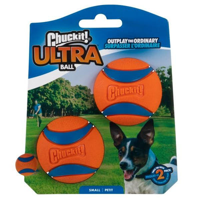 Chuckit! Ultra Ball 2 Pack Small 4.8cm - Ormskirk Pets