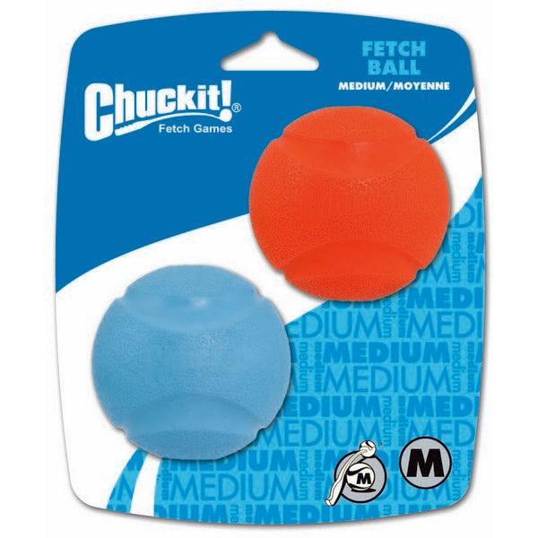 Chuckit! Fetch Ball 2 Pack Medium 6.5cm - Ormskirk Pets