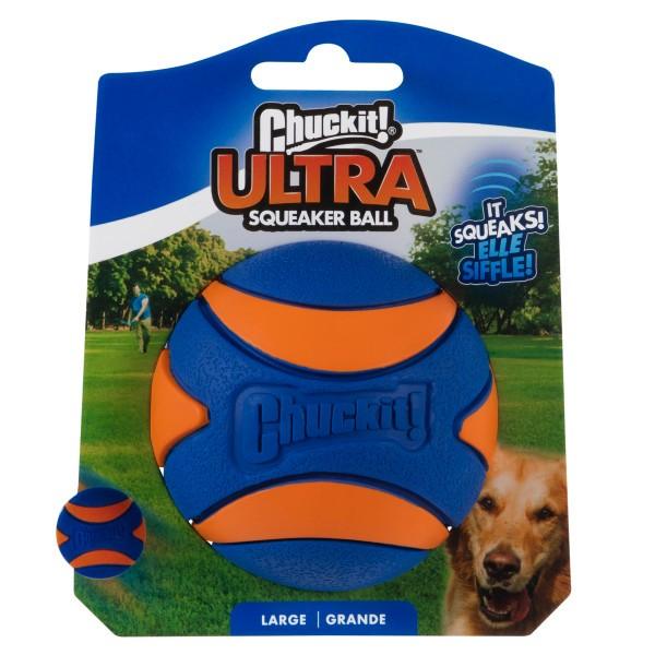 Chuckit! Ultra Squeaker Ball 1 Pack Large 7.3cm - Ormskirk Pets