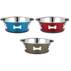 Posh Paws Stainless Steel Dog Dish 2.5ltr - Ormskirk Pets