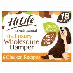 HiLife it's only natural - The Luxury Wholesome Hamper 18x100g Multipack 100g - Ormskirk Pets