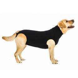 Dog Recovery Suit Black 49-57cm - Ormskirk Pets