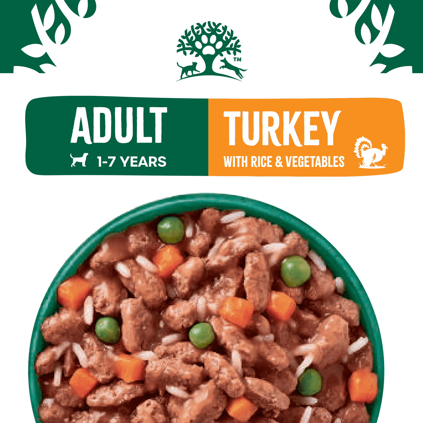 James Wellbeloved Adult Wet Dog Food Turkey & Rice Mega Pack Pouch 48 x 90g - Ormskirk Pets