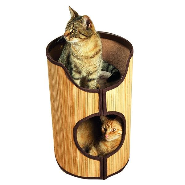 Rosewood Bamboo Cat Tower - Ormskirk Pets