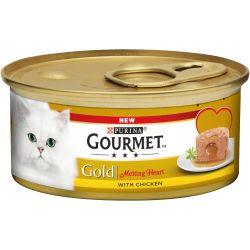 Gourmet Gold Melting Heart Chicken 85g x 12