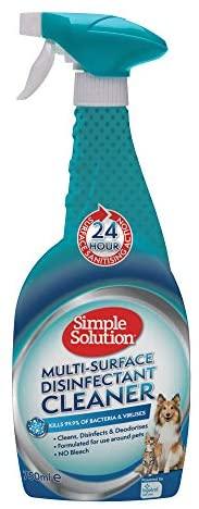 Simple Solution Multi Surface Disinfectant Cleaner, 750ml - Ormskirk Pets