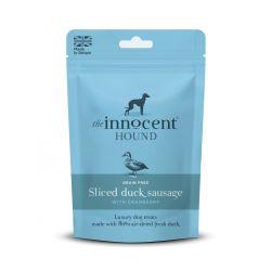 The Innocent Hound Sliced Duck Sausages with Cranberry 70g - Ormskirk Pets