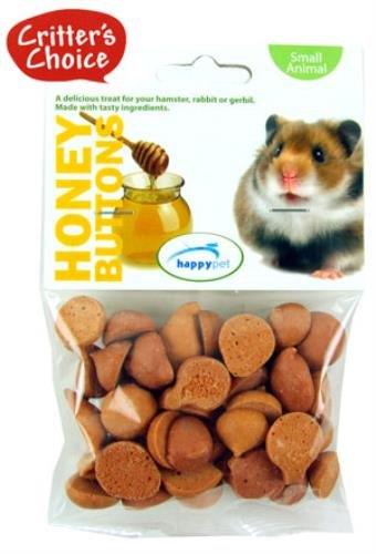 Critters Choice Honey Buttons 40g - Ormskirk Pets