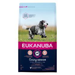 EUKANUBA Caring Senior Medium Breed Rich In Fresh Chicken 12kg - Ormskirk Pets