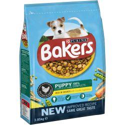 Bakers Complete Puppy Chicken & Vegetables 2.85kg