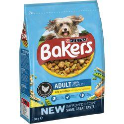 Bakers Adult Chicken & Vegetables 3kg - Ormskirk Pets