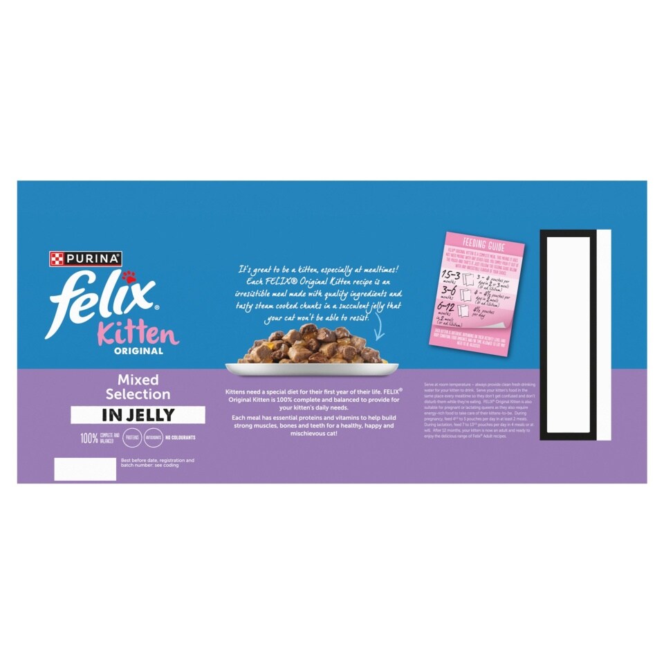 FELIX KITTEN in Jelly Mixed Selection 40x85g