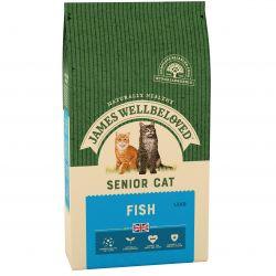 JAMES WELLBELOVED Senior Cat Fish & Rice 1.5kg - Ormskirk Pets