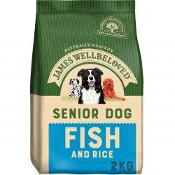 James Wellbeloved Dog Senior Fish & Rice 2kg - Ormskirk Pets