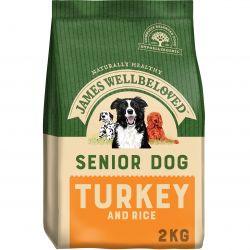 James Wellbeloved Senior Dog Turkey & Rice 2kg - Ormskirk Pets