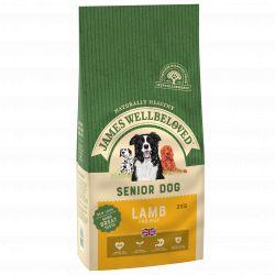 JAMES WELLBELOVED Senior Dog Lamb & Rice Kibble 2kg - Ormskirk Pets