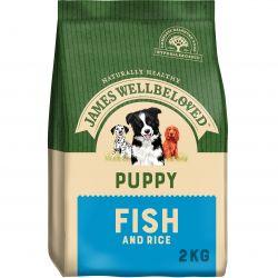 James Wellbeloved Dog Puppy Fish & Rice 2kg - Ormskirk Pets