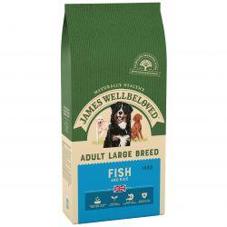 JAMES WELLBELOVED Adult Dog Large Breed Fish & Rice 15kg - Ormskirk Pets