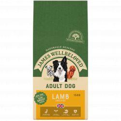 JAMES WELLBELOVED Lamb & Rice Kibble Adult Maintenance 15kg - Ormskirk Pets