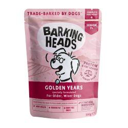 Barking Heads Golden Years Pouch 300g x 10 - Ormskirk Pets