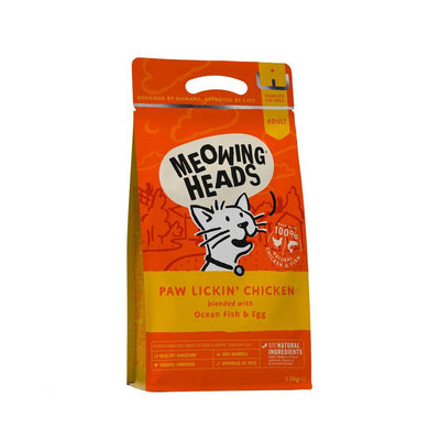 Meowing Heads Paw Lickin Chicken ( Formally Hey Good Looking) 1.5kg - Ormskirk Pets