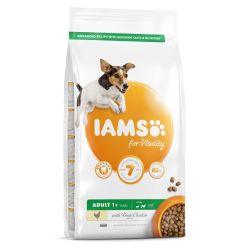 IAMS for Vitality Adult Small & Medium Dog Food with Fresh chicken 12kg - Ormskirk Pets