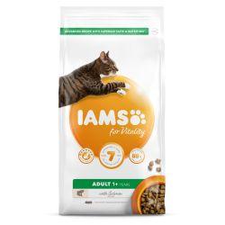 IAMS for Vitality Adult Cat Food with Salmon 2kg - Ormskirk Pets