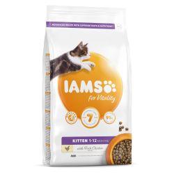 IAMS for Vitality Kitten Food with Fresh chicken 2kg - Ormskirk Pets