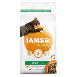 IAMS for Vitality Adult Cat Food with Fresh chicken 10kg - Ormskirk Pets