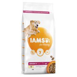 IAMS for Vitality Senior Large Dog Food with Fresh chicken 12kg - Ormskirk Pets