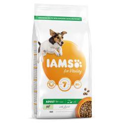 IAMS for Vitality Adult Small & Medium Dog Food with Lamb 12kg - Ormskirk Pets