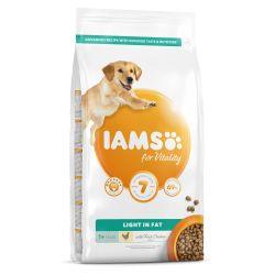 IAMS for Vitality Light in fat Dog food with Fresh chicken 2kg - Ormskirk Pets