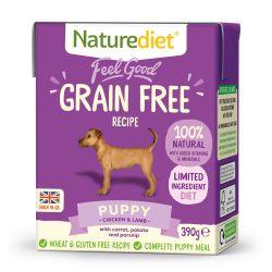 Naturediet Feel Good Grain Free Puppy 390g x 18 - Ormskirk Pets