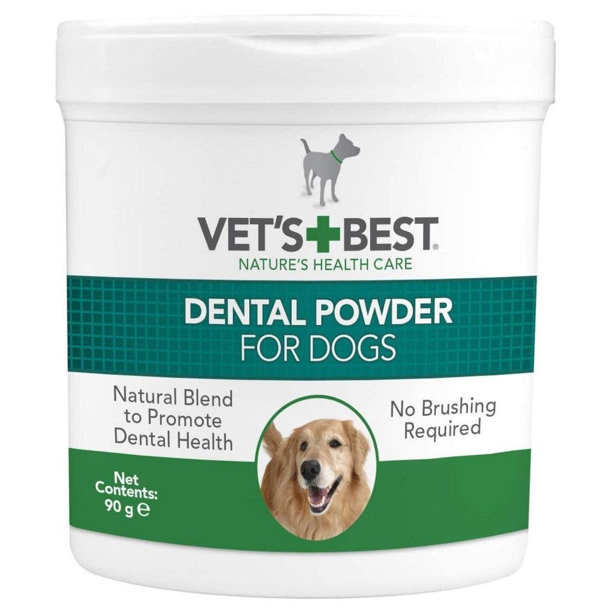 Vets Best Dental Powder Dog, 90g - Ormskirk Pets