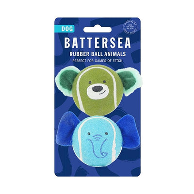 Rosewood Battersea Rubber Ball Animals (2PC) - Ormskirk Pets