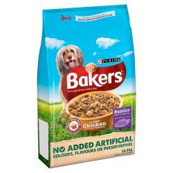 Bakers Complete Senior Bites 7 Plus Chicken 12.5kg - Ormskirk Pets