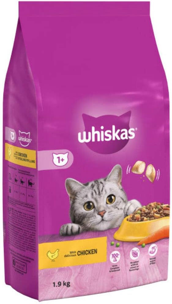 WHISKAS COMPLETE 1+ CHICKEN 1.9kg