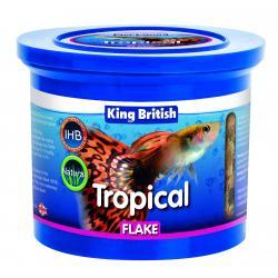 King British Tropical Fish Flake Food 200G - Ormskirk Pets