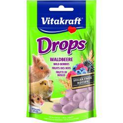 Vitakraft Small Animal Drops - Wildberry, 75g - Ormskirk Pets