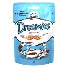 DREAMIES Cat Treats with Salmon 60g - Ormskirk Pets