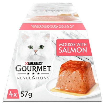 Gourmet Revelations Salmon Wet Cat Food 4x57g - Ormskirk Pets