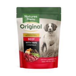 Natures Menu Original Beef with Tripe & Vegetables - 8 x 300g - Ormskirk Pets