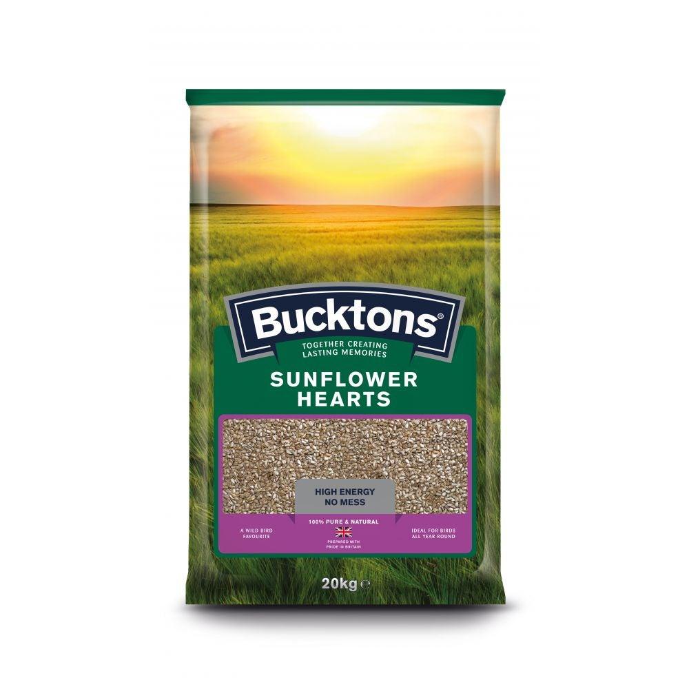 Bucktons Sunflower Hearts 20kg - Ormskirk Pets