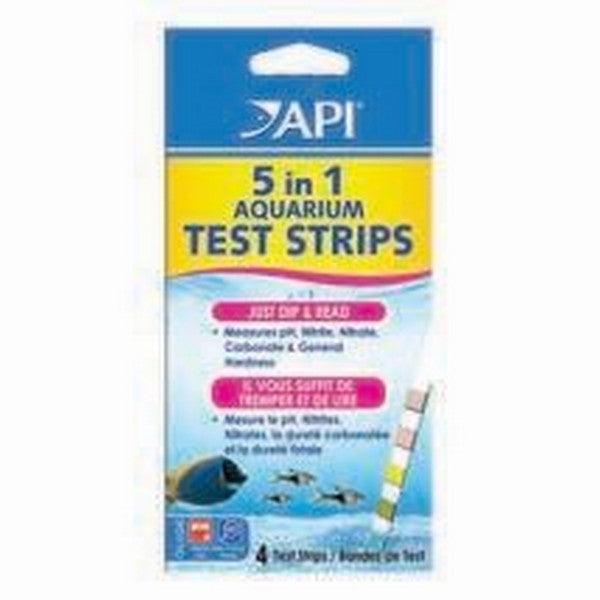 API 5 In 1 Aquarium Test Strips 4Pk - Ormskirk Pets