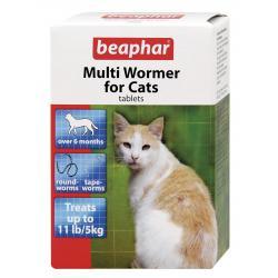 Beaphar Multiwormer Cat 12tabs - Ormskirk Pets